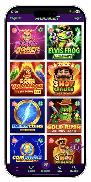 Rocket Casino Games